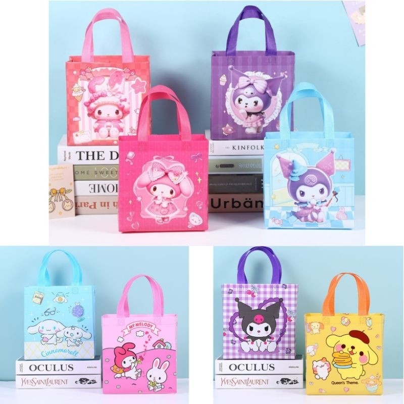 

LUCKY TAS KADO ULANG TAHUN SANRIO GOODIE BAG WATERPROOF HAMPERS SOUVENIR