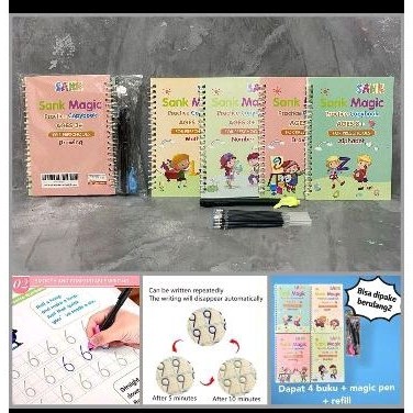 

(1 pack) Buku Sank magic isi 4 buku