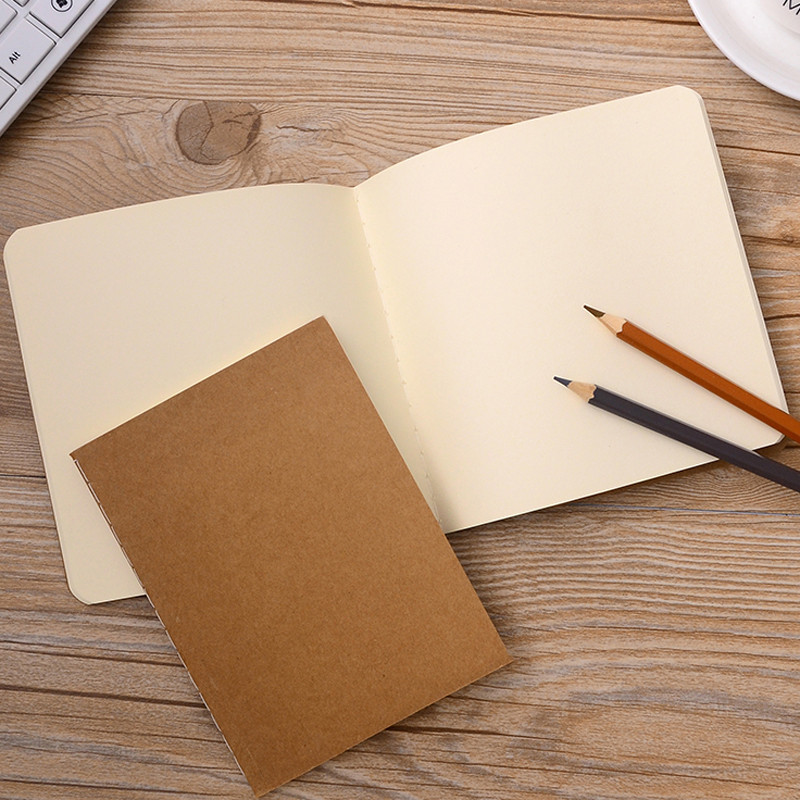 

Buku Catatan Notebook Travel Vintage Blank Paper 68 Pages 9x12cm