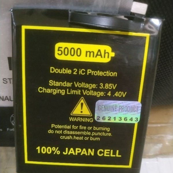 Battery Batre Baterai Asus Zenfone 4 Max ZC520KL C11P1609 Double Power 5000mAh 2 IC Protector Batu B