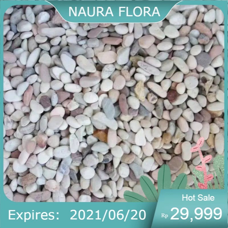 Batu panca warna/batu hiasan taman 500gr