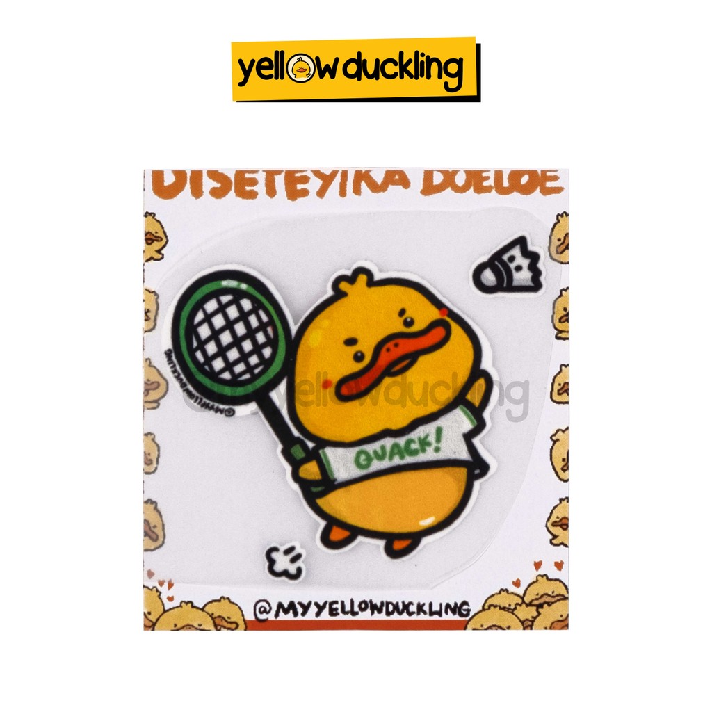 

DISETEYIKA - SABLON - ITIK QUACK SMASH - YELLOW DUCKLING - SABLON PERMANEN - MR ITIK - SABLON INSTANT KADO ANAK - MAINAN ANAK