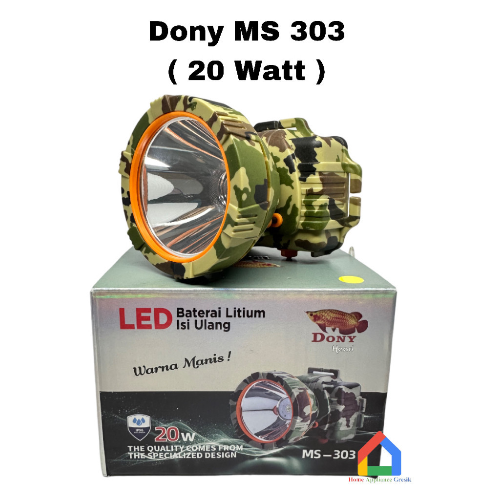 Senter Kepala Dony MS 303 / Dony Senter Kepala MS303 (20 Watt)