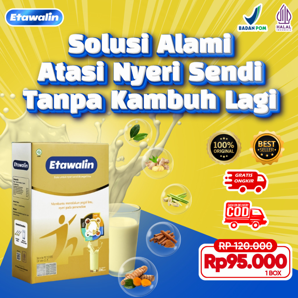 

Etawalin Original Anti Nyeri Sendi - Susu Kambing Etawa Atasi Berbagai Masalah Sakit Pada Persendian