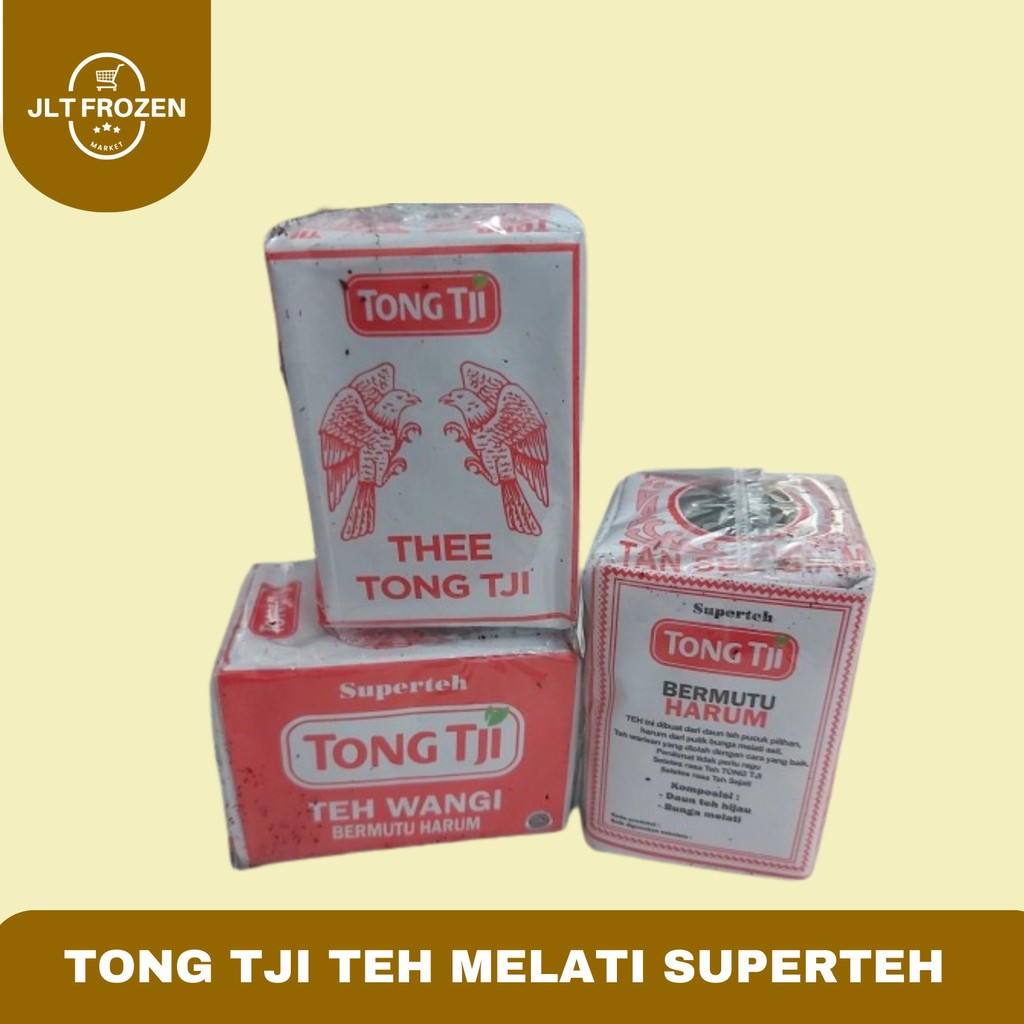 

Tong Tji Jasmine Tea Super / Teh Melati / Teh Celup 40g 1 Slop 10 pcs / 80g 1 Slop 5 pcs