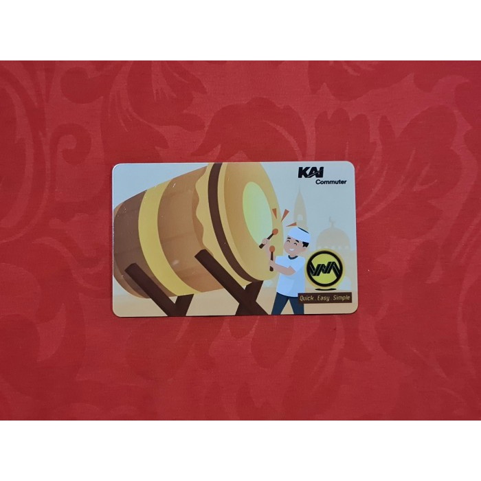 Kartu Multi Trip KRL KMT Commuter Line Bedug Kemenangan