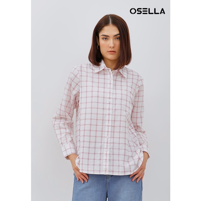 Osella - Kemeja Wanita Warna Pink 2137301413