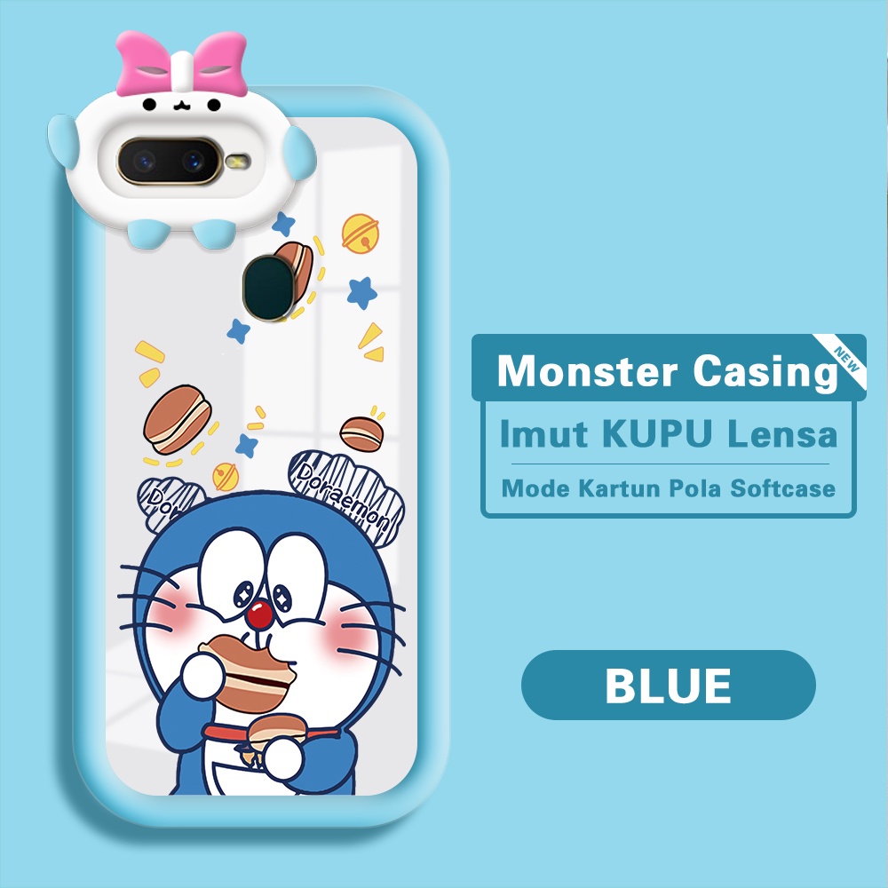 OPPO A12 A7 A5S A12S Untuk Phone Case Handphone Soft Cassing Softcase Kesing Tahan Guncangan Cute Do