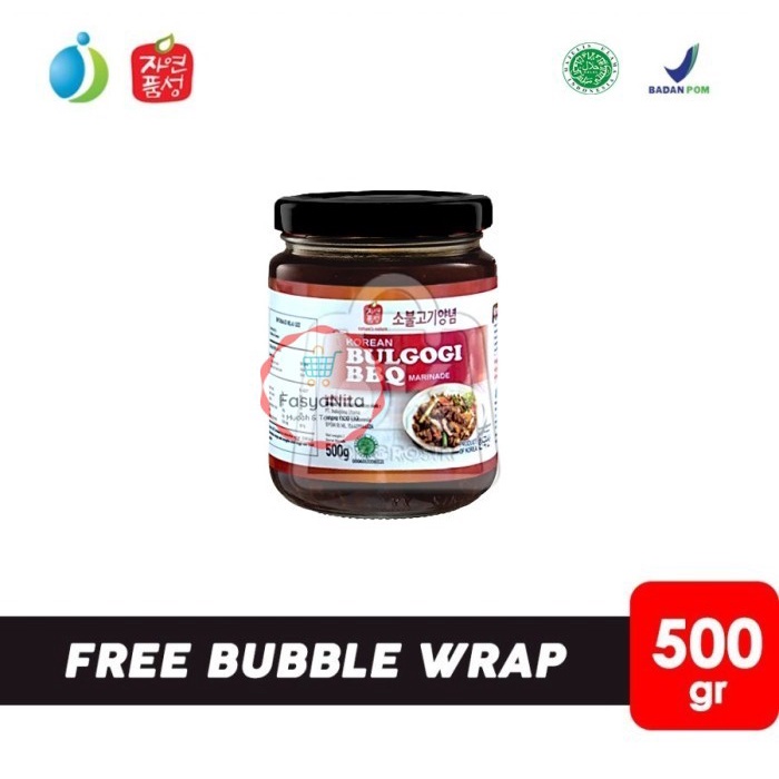 

Jinsung Bulgogi / Galbi Marinade / Bumbu Marinasi BBQ [500 gr] - Bulgogi / Merah - FasyAnita Mart Denpasar