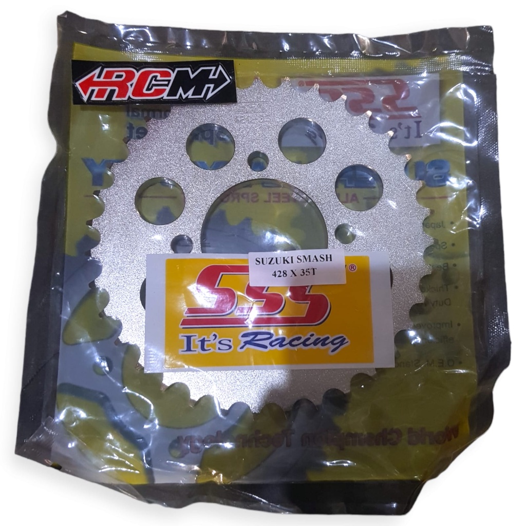 GER GIR GEAR BELAKANG 428X35 428X36 428X37 428X38 428X39 428X41 428X40 428X42 428X43 428X44 428X45 S