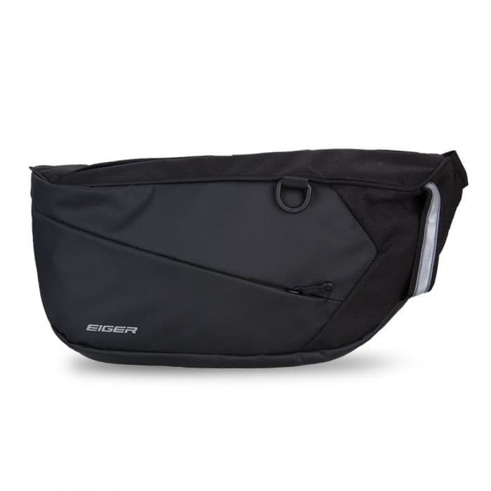 TAS PINGGANG WAIST BAG EIGER RIDING RAMBLER 1.1 SLING BAG 5L 5177 - Hitam