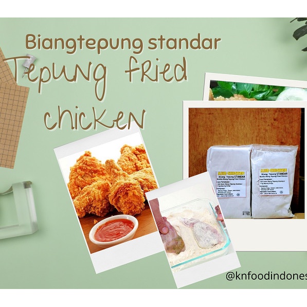 

NEW PromoTermurah Tepung Ayam Fried Chicken Standar-Biang Tepung Fried Chicken Standar