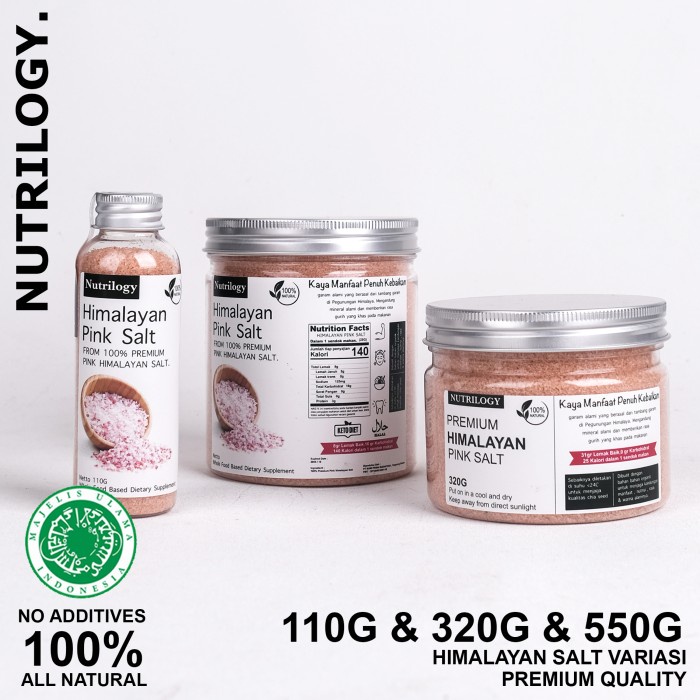 

New Produk Termurah HIMALAYAN SALT ORIGINAL 550G / GARAM HIMALAYA PREMIUM HALUS