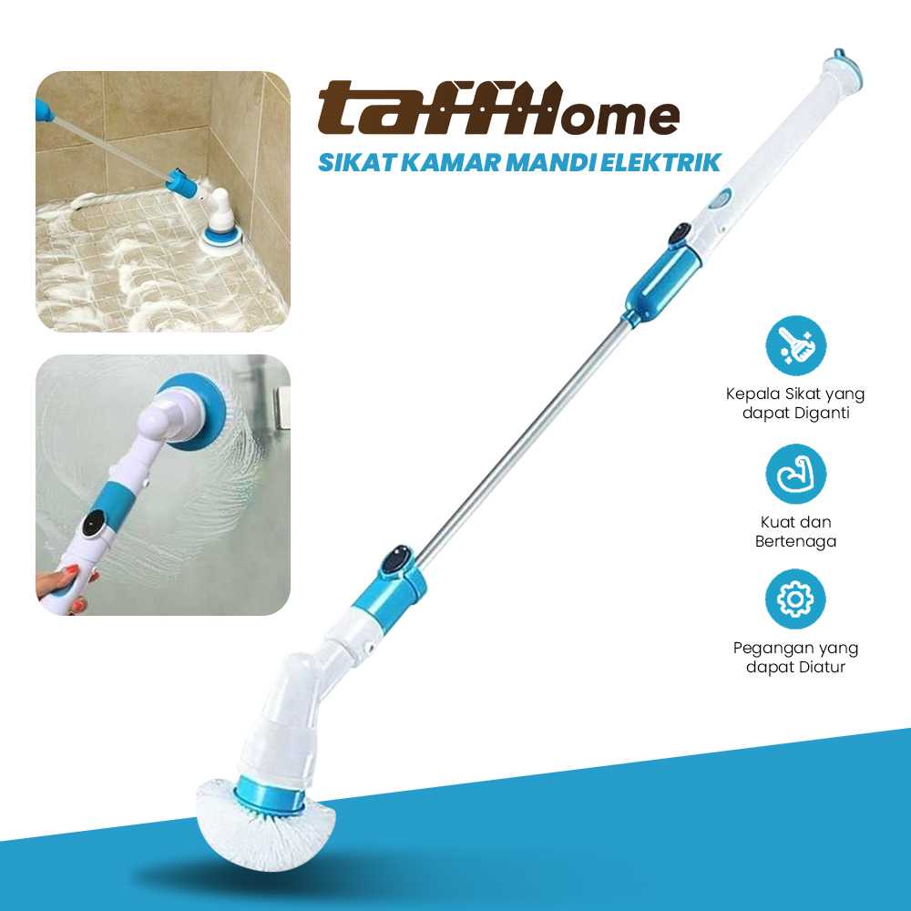 COD Alat Sikat Pembersih WC Toilet Kloset Duduk Jongkok Lantai Kamar Mandi Gagang Panjang Otomatis L