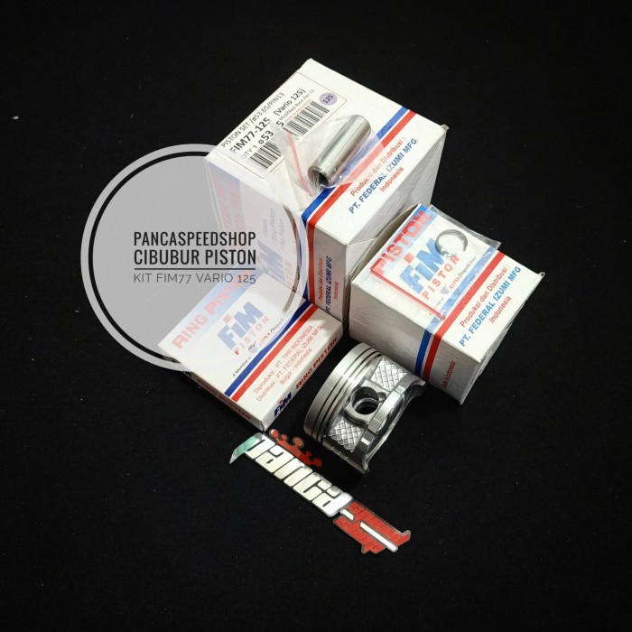 PISTON SEHER FIM 77 VARIO 125 UK 52 53 54 PEN PIN 13 OS STD SD 200 - OS STD UK 52.4