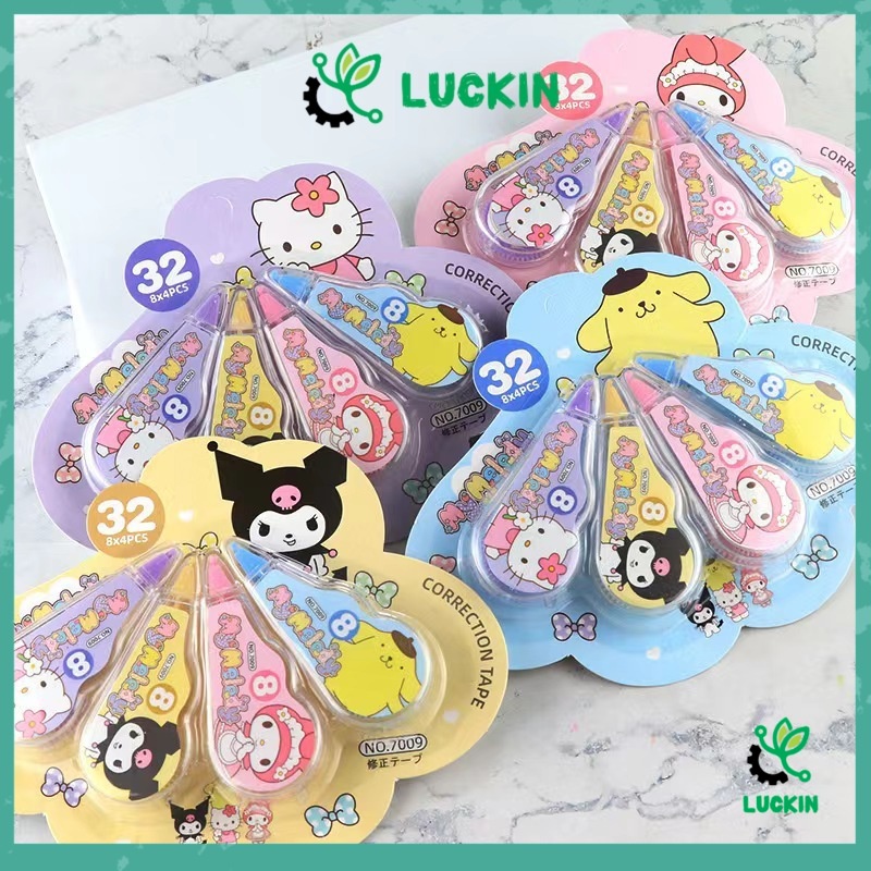 

Luckin correction tape karakter/Tipex Roll murah/tip-ex kertas fancy/tipe-x karakter lucu kecil