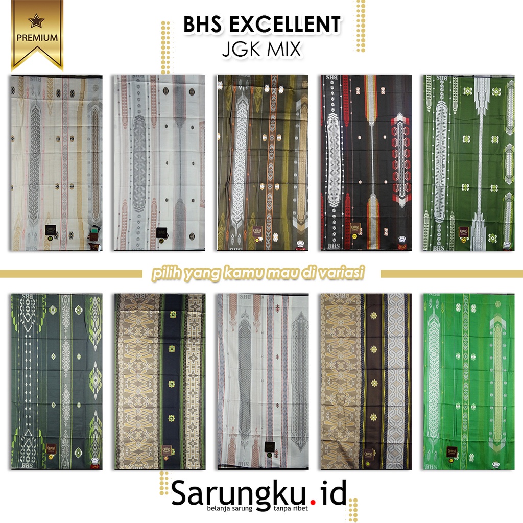 SARUNG BHS EXCELLENT JGK MIX