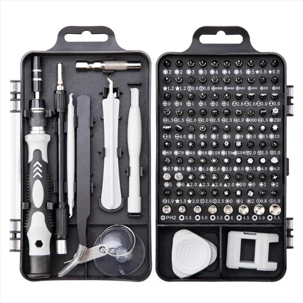 Obeng HP Full Set 115 in 1 Multifungsi/ Obeng 115 in 1 HP Full Set Obeng Service Komputer Laptop/ Ob
