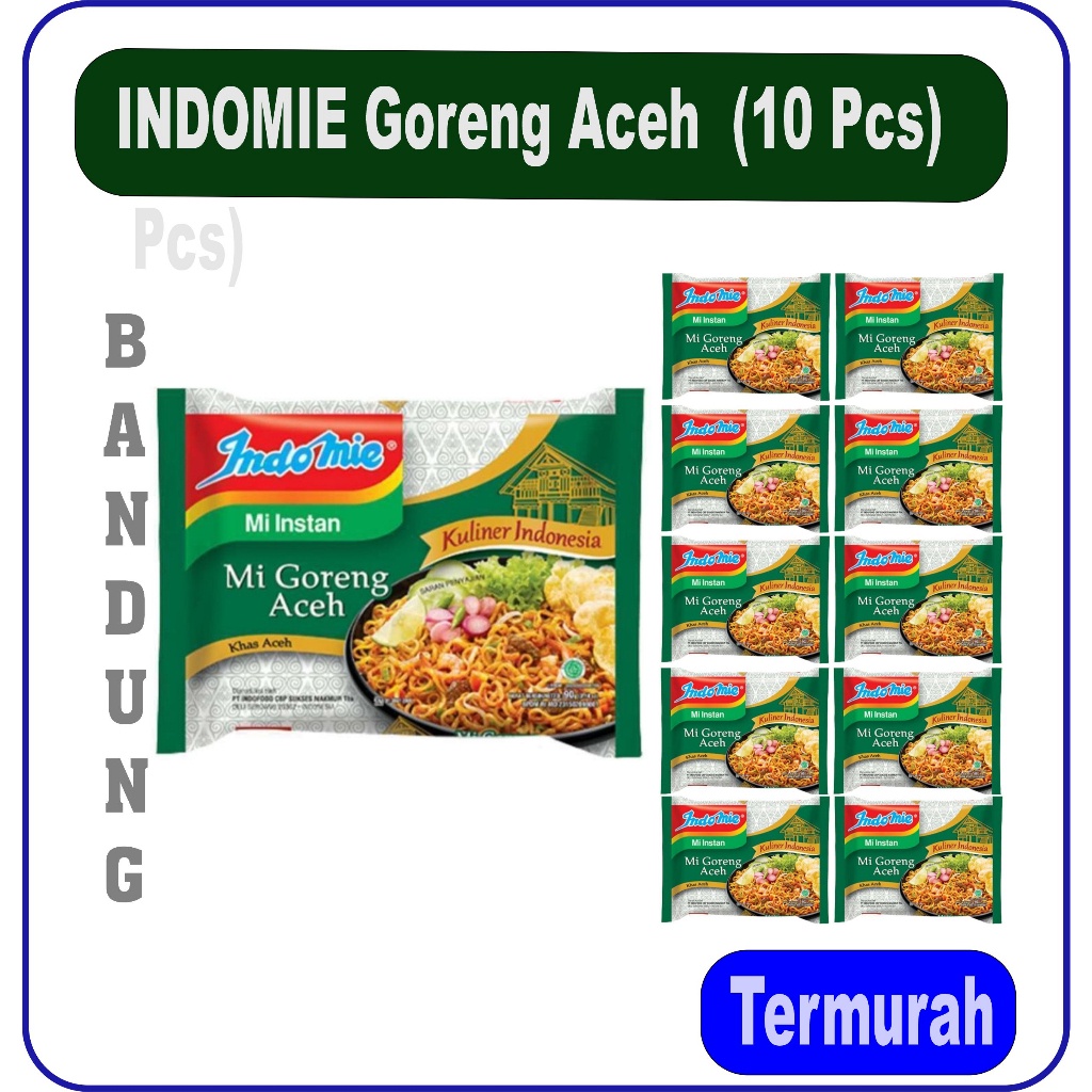 

INDOMIE Goreng Aceh (10 Pcs)