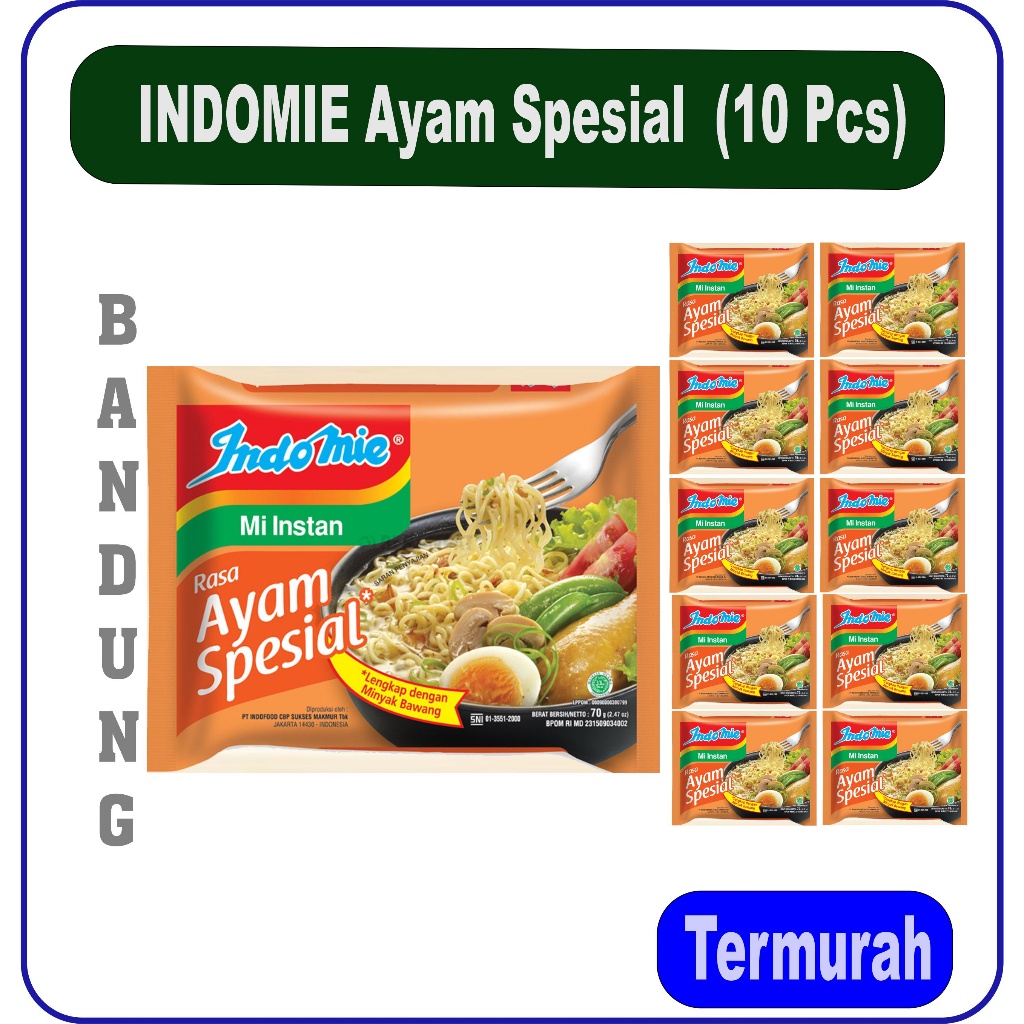 

INDOMIE Ayam Spesial (10 Pcs)