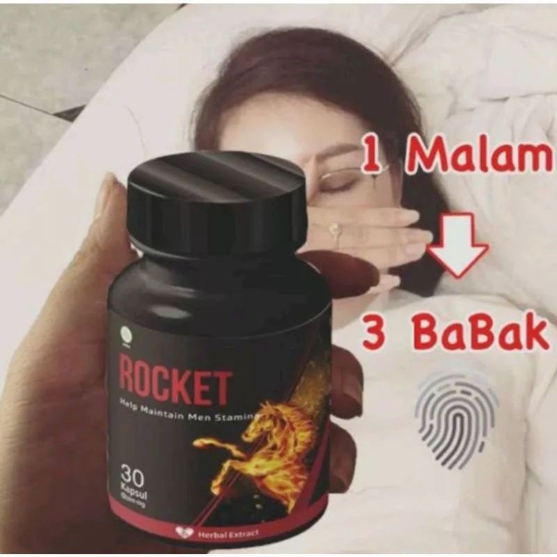 ROCKET OBAT HERBAL MULTIVITAMIN 100% ORIGINAL ROCKET