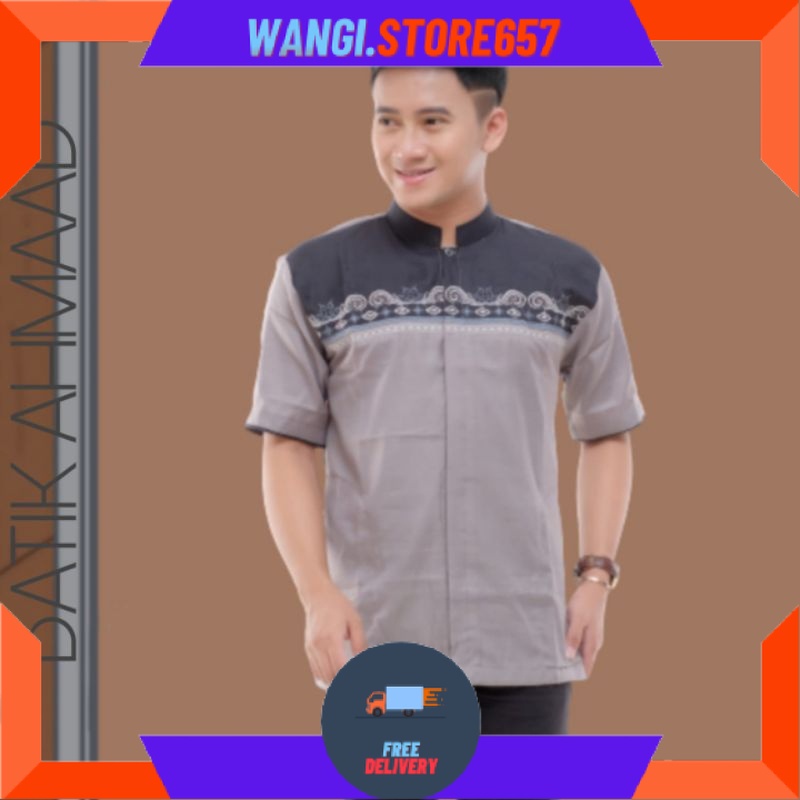 BAJU MUSLIM PRIA LAKI" BAPAK" BIGSIZE MOTIF BARU POLOS WARNA / Baju koko pria dewasa baju koko bisa 