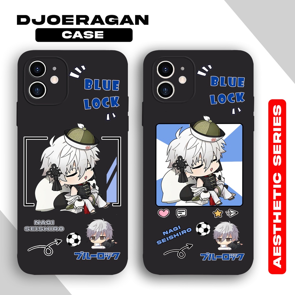 Softcase Iphone 11 12 13 X XS XR XSMAX 11PRO 12PROMAX DJ135 NAGI SEISHIRO BLUE LOCK Anime Casing HP 