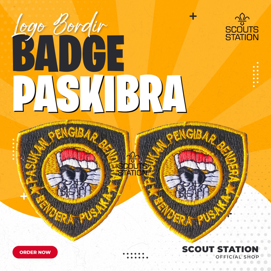 Badge Paskibraka / Logo Paskibraka / Bet Paskibraka /  Logo Paskibraka / Badge Paskibra / Emblem Pas