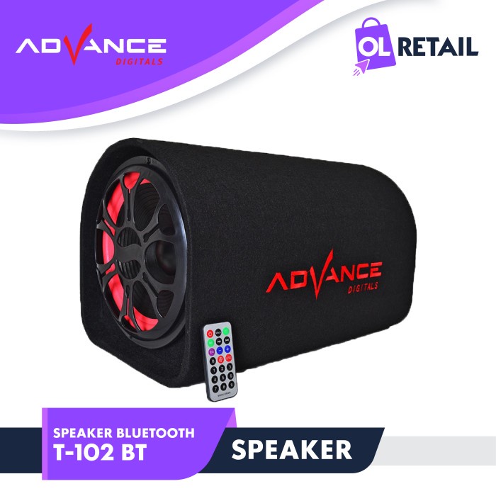 Speaker Advance T-102 / T102 BT ( Subwoofer + Bluetooth + Bass )