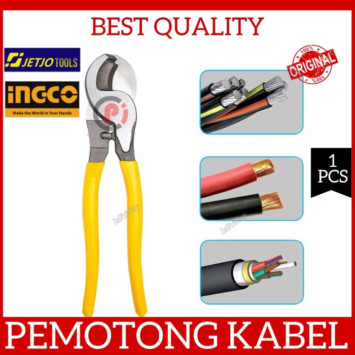 Tang Alat Potong Pemotong Kabel Listik Cable Cutter Ukuran Kecil Besar