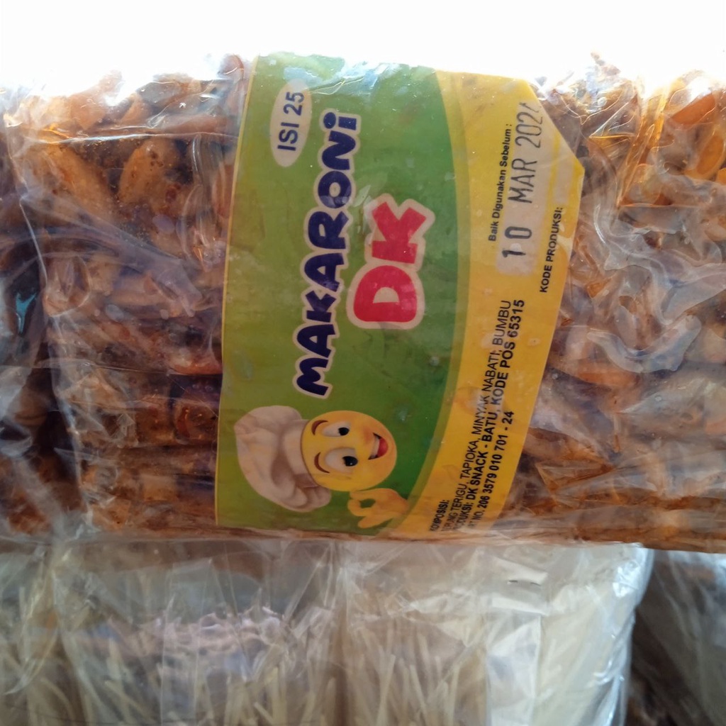 

DK SNACK MAKARONI DK isi 25