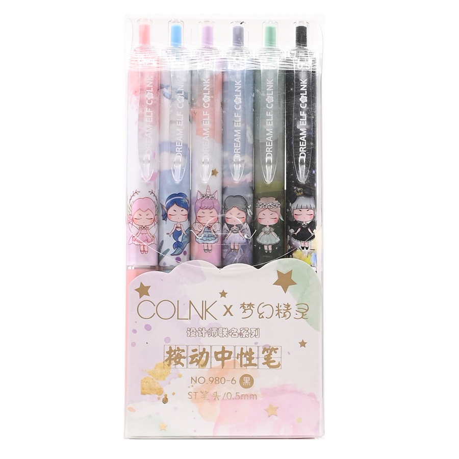 

Rambla - Bunny & Klin Pulpen Jeli 0.5mm Dream Elf Press Multycolor
