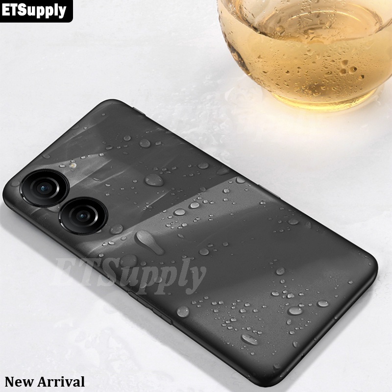 Phone Case Asus Zenfone 10 9 8 Flip 12 Ultra Back Cover Softcase Rubber Smooth Soft silicone Shockpr