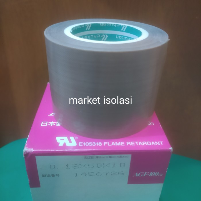 

Teflon Tape Chukoh AGF 100FR 50mm x 0.18 x 10m