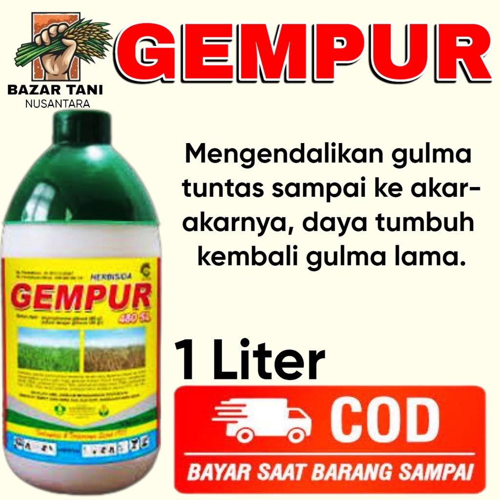 GEMPUR 480SL HERBISIDA obat pembasmi rumput liar