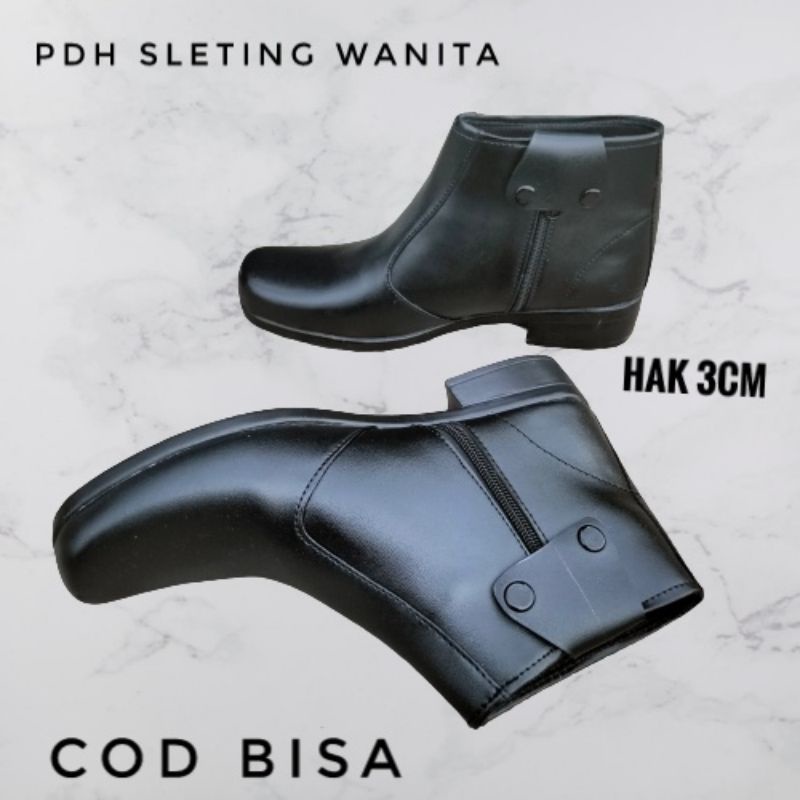 COD sepatu wanita/sepatu PDH wanita/sepatu PDH sereting sepatu fantofel wanita/sepatu dinas wanita/s