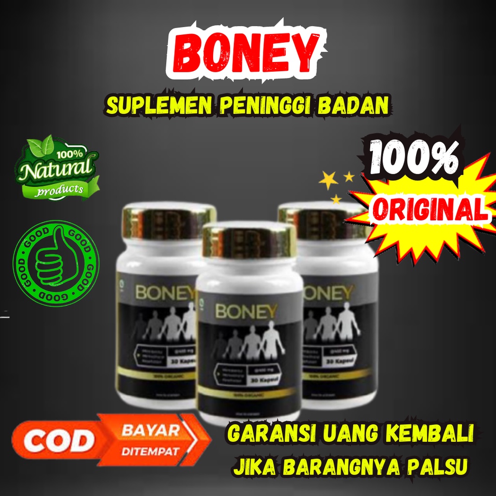 Boney Peninggi Badan Kapsul Peninggi Badan Suplemen Peninggi Badan Asli BPOM
