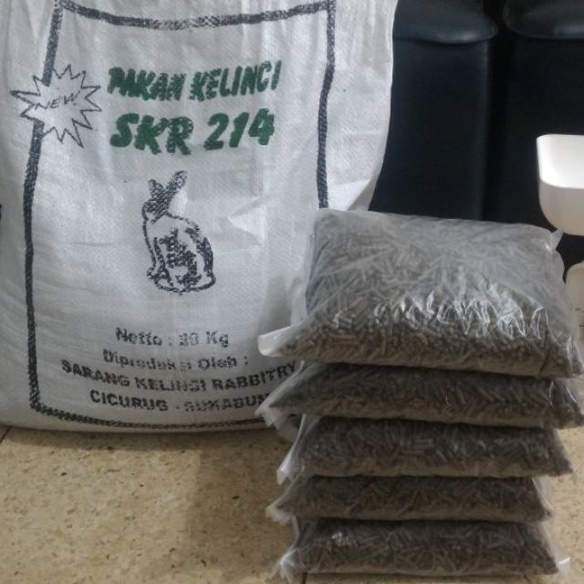 Pellet makanan kelinci, pelet, pur, skr214, pakan kelinci