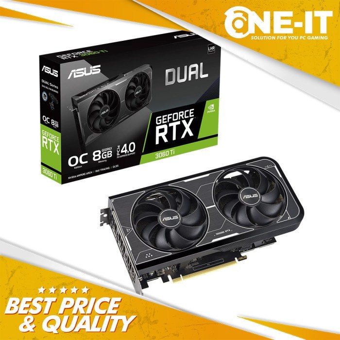 VGA ASUS Dual GeForce RTX 3060 Ti OC 8GB GDDR6X 8G