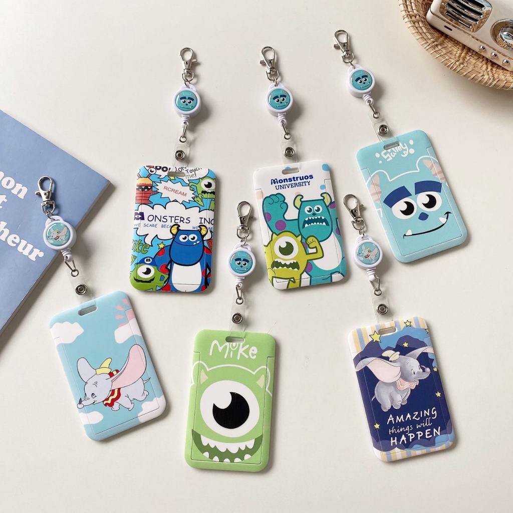 

Tempat Kartu Motif Monster University Dumbo Stretch Pakaian Kartu Makanan Mahasiswa Kartu Perlindungan Akses Kartu Bus