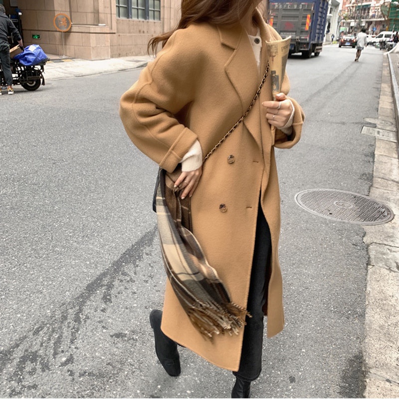 BLAZER WANITA BLAZER OUTER CEWE JAS KOREA TERBARU KEKINIAN CEWEK CASUAL LONG COAT POCKET FASHION WAN