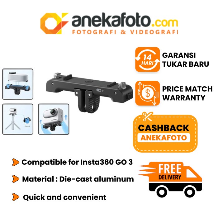 Insta360 GO 3 Quick Release Mount for Insta 360 GO3 Action Cam