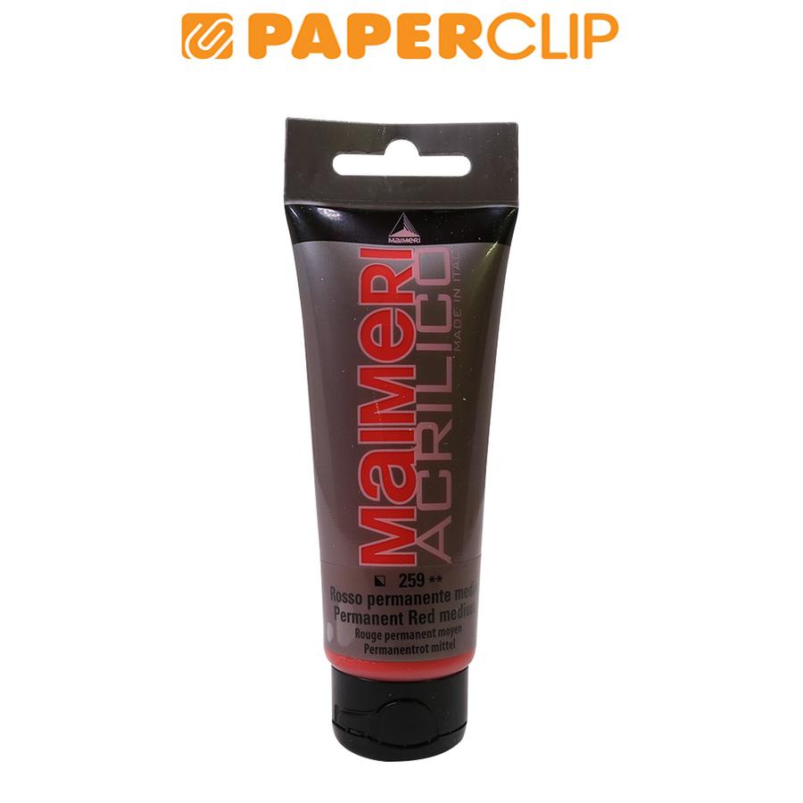 

ACRYLIC COLOR MAIMERI 75ML M0916259 PERMANENT RED MEDIUM