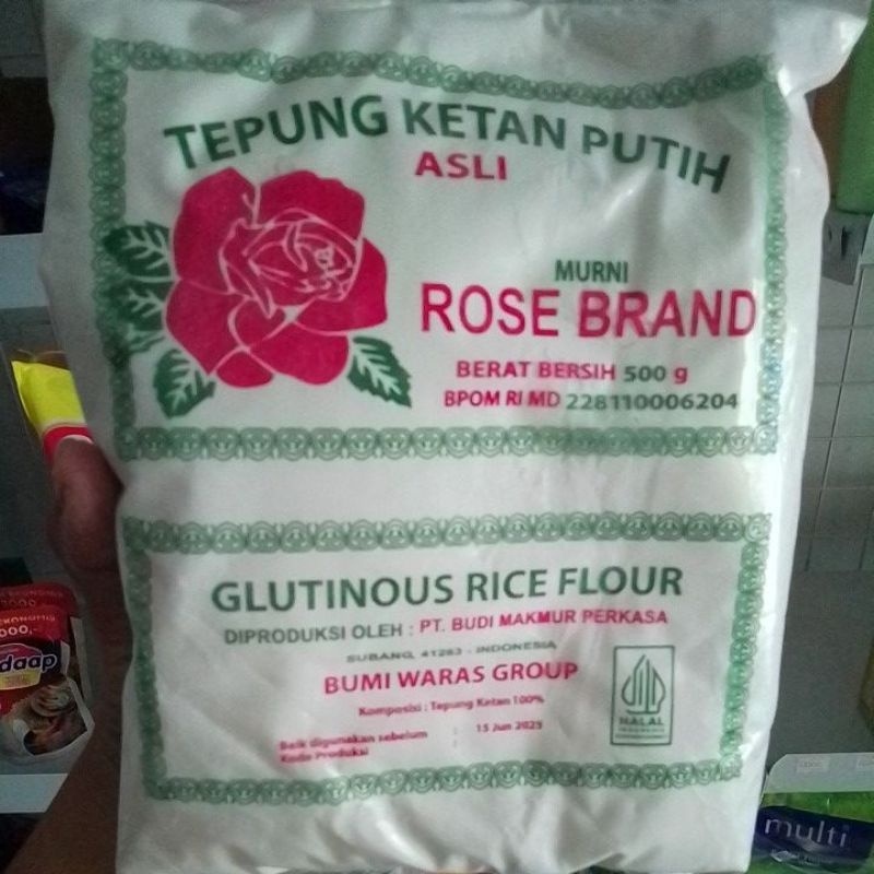 

COD TEPUNG KETAN 500GR ROSE BRAND