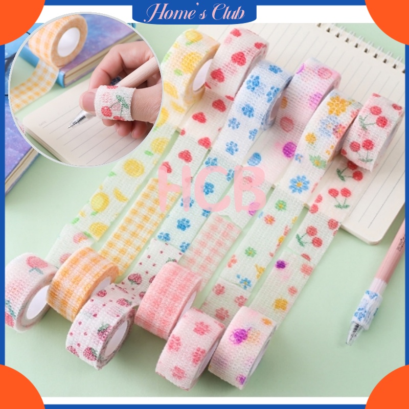 

HCB Finger Tape 2M / Jari Finger Tape Protector / Wrist Tape Perban / Perekat Untuk Perlengkapan Sekolah / Tape Motif Lucu Anti Abrasi