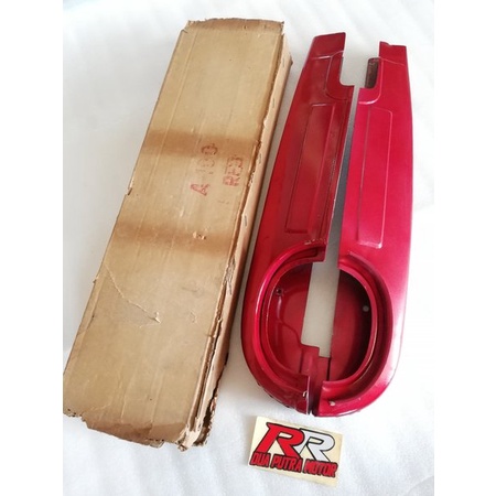 cover tutup ketengkas ketengkes ktengkas katengkas rantai rante suzuki a100 a 100 nos merah
