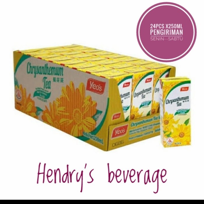 

new yeos chrysanthemum tea | yeos teh kembang | yeos bunga matahari