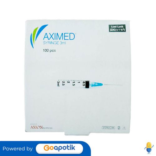Aximed Syringe With Needle 3 Ml