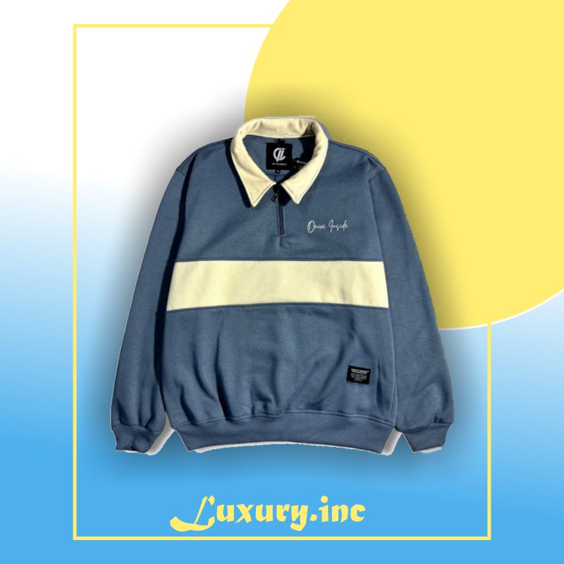 Jaket Pria Wanita Rugby Distro Hoodie Zipper Dewasa Bomber Original 100% Branded Terbaru Tebal Coupl