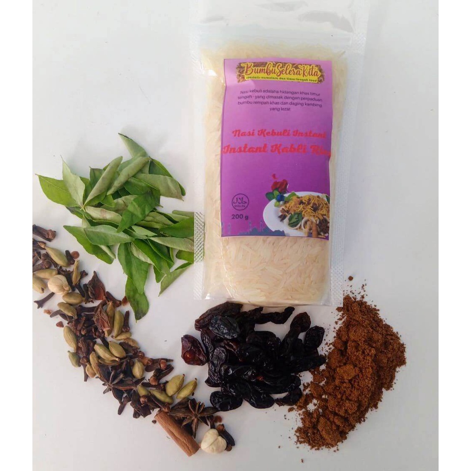 

Bumbu Kebuli dan Beras Basmati/ Beras Basmati Kabli Instant